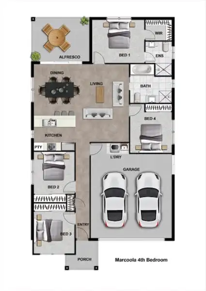 Floorplan of Homely house listing, Lot 22 Freeman Court, Urraween QLD 4655