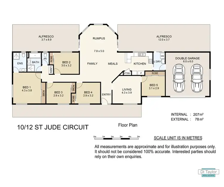Floorplan of Homely house listing, 10-12 St Jude Circuit, Jimboomba QLD 4280