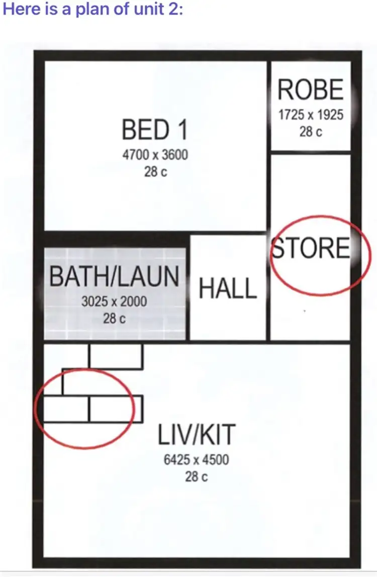 Floorplan of Homely townhouse listing, 2/42-48 Nangunia Street, Barooga NSW 3644
