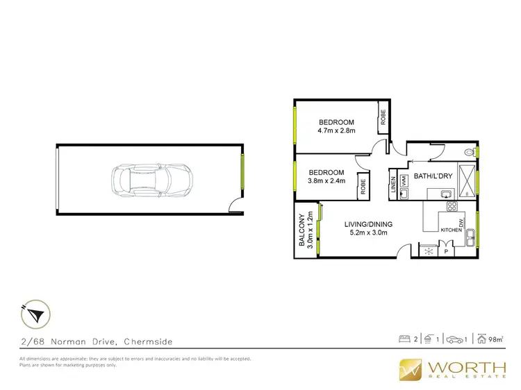 Floorplan of Homely unit listing, Address available on request