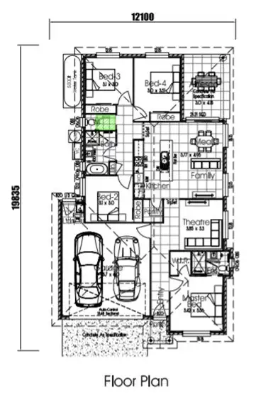 Floorplan of Homely house listing, Lot 256 Gollan Circuit, Kearneys Spring QLD 4350