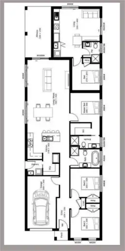 Floorplan of Homely house listing, Lot 13/295-305 Sixth Avenue, Austral NSW 2179