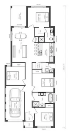 Floorplan of Homely house listing, Lot 195/65 Gurner Avenue, Austral NSW 2179