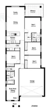 Floorplan of Homely house listing, Lot 35 New Road, Ormeau QLD 4208