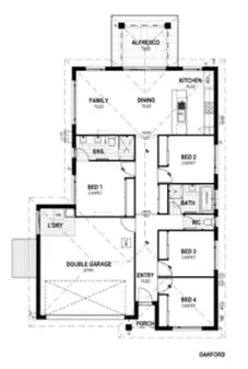 Floorplan of Homely house listing, Lot 70 New Road, Burpengary QLD 4505