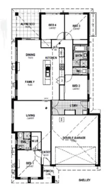 Floorplan of Homely house listing, Lot 63 New Road, Burpengary QLD 4505