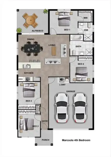 Floorplan of Homely house listing, Lot 7 Kennard Circuit, Bushland Beach QLD 4818