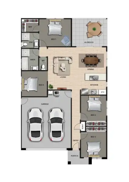 Floorplan of Homely house listing, Lot 7 Kennard Circuit, Bushland Beach QLD 4818