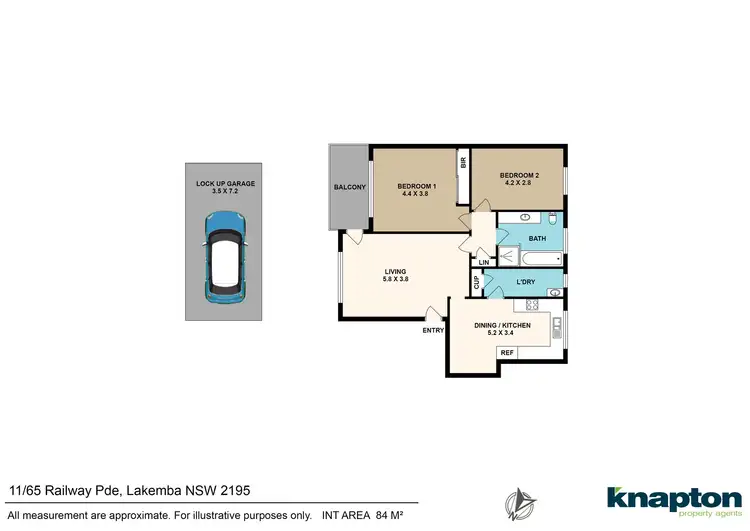 Floorplan of Homely unit listing, 11/65 Railway Parade, Lakemba NSW 2195