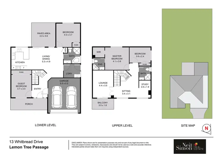 Floorplan of Homely house listing, 13 Whitbread Drive, Lemon Tree Passage NSW 2319