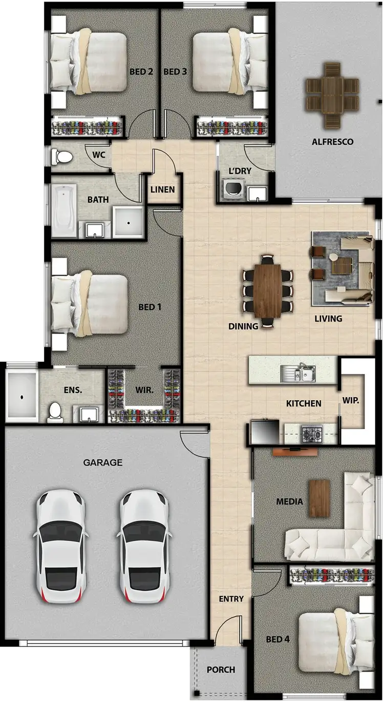 Floorplan of Homely house listing, Lot 87 Evi Circuit, Pialba QLD 4655