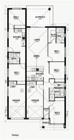 Floorplan of Homely house listing, Lot 211 Honeymyrtle Street, Thornton NSW 2322