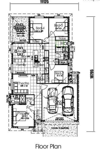Floorplan of Homely house listing, Lot 73 Rochester Street, Hillcrest QLD 4118