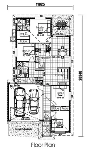 Floorplan of Homely house listing, Lot 5 Coin Tree Close, Inala QLD 4077