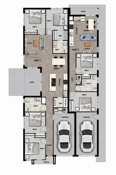 Floorplan of Homely house listing, Lot 59 Kennard Circuit, Bushland Beach QLD 4818