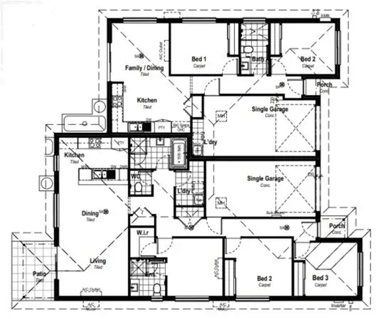 Floorplan of Homely house listing, Lot 778/59A Main Road, Cliftleigh NSW 2321