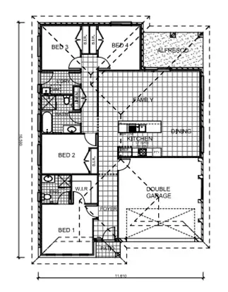 Floorplan of Homely house listing, Lot 129/Stage 2 Cartwright Street, Gillieston Heights NSW 2321
