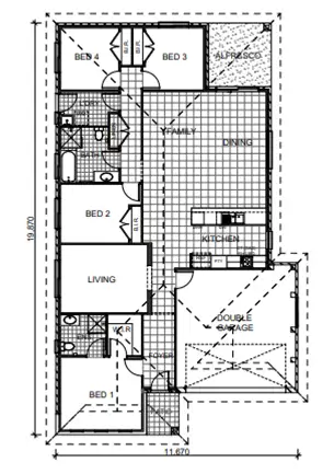 Floorplan of Homely house listing, Lot 103 Hewitt Road, Lochinvar NSW 2321