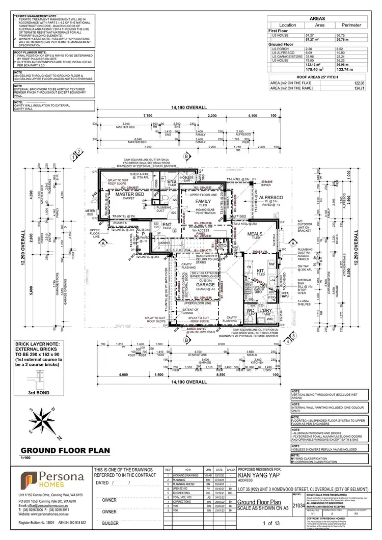 Floorplan of Homely townhouse listing, 3/22 Homewood street, Cloverdale WA 6105