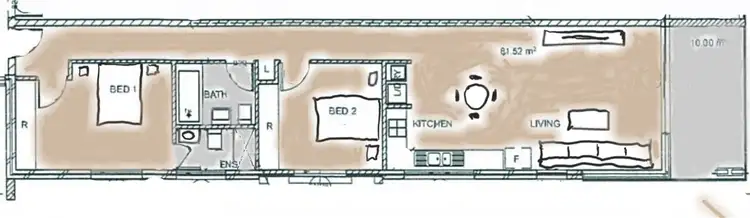 Floorplan of Homely unit listing, 15 Short Street, Wentworthville NSW 2145