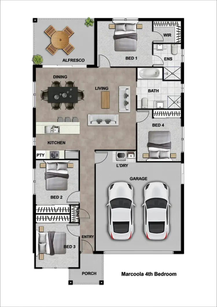 Floorplan of Homely house listing, Lot 3 Kennard Circuit, Bushland Beach QLD 4818