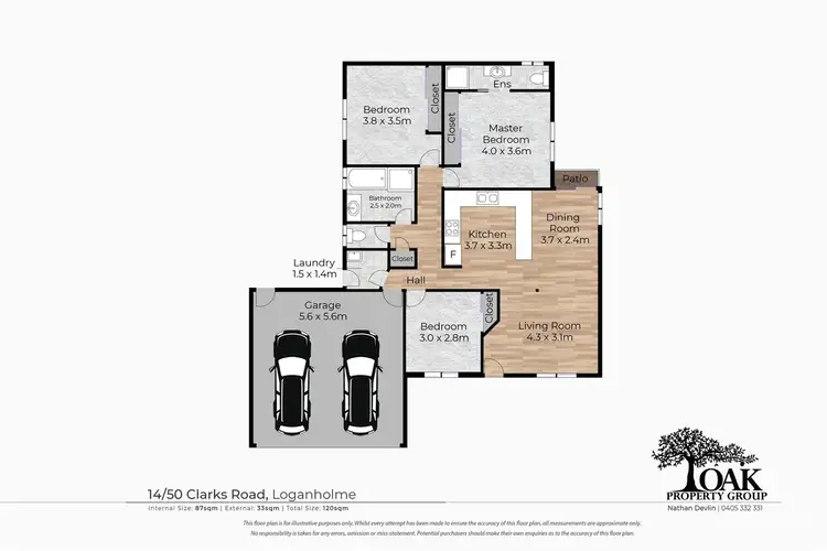 Floorplan of Homely house listing, 14/50 Clarks Road, Loganholme QLD 4129