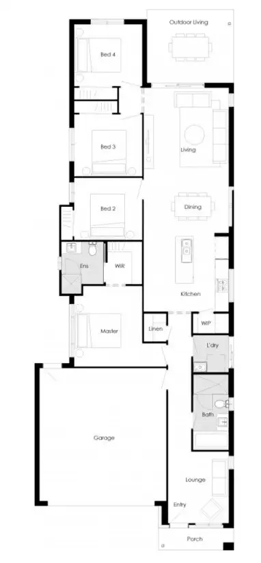 Floorplan of Homely house listing, Address available on request