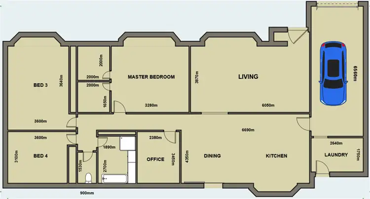 Floorplan of Homely house listing, 27 Leighton Drive, Edens Landing QLD 4207