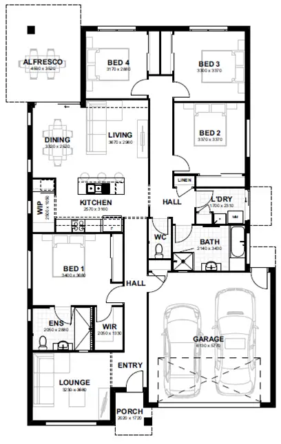 Floorplan of Homely house listing, Address available on request