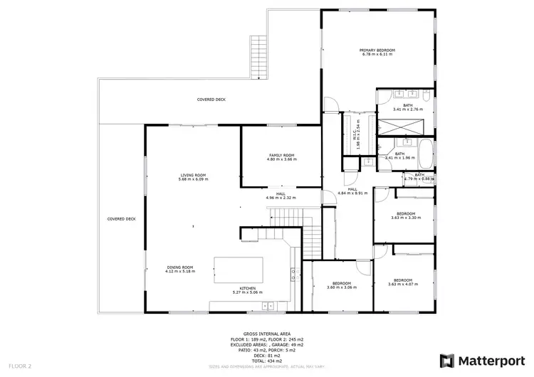 Floorplan of Homely house listing, 128 New Road, Upper Coomera QLD 4209