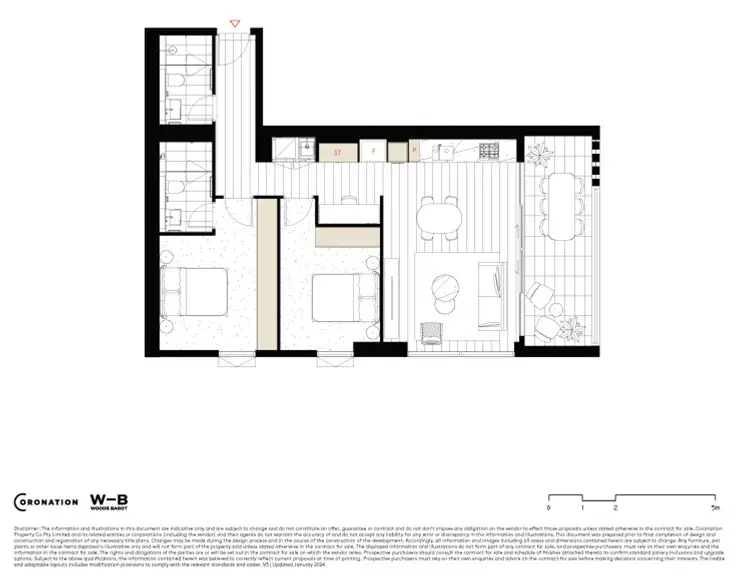 Floorplan of Homely apartment listing, Address available on request