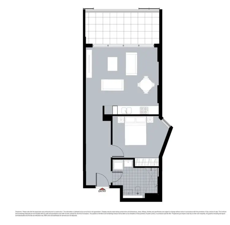 Floorplan of Homely apartment listing, Address available on request
