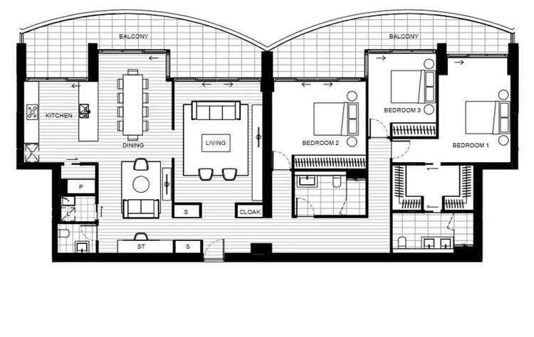 Floorplan of Homely apartment listing, Address available on request