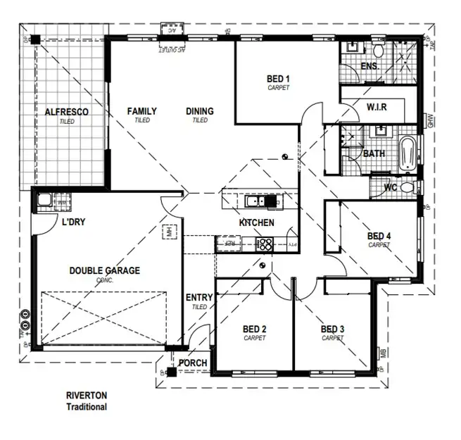 Floorplan of Homely house listing, ID 2528GD/LOT 236 FARLEY RISE ESTATE, Farley NSW 2320