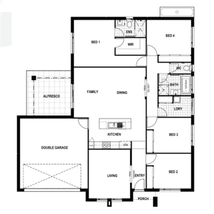 Floorplan of Homely house listing, ID 2535GD/Lot 16 KALIMNA GLEN ESTATE, Anambah NSW 2320