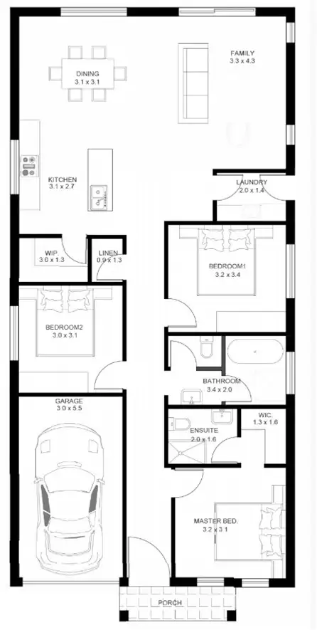 Floorplan of Homely house listing, Address available on request