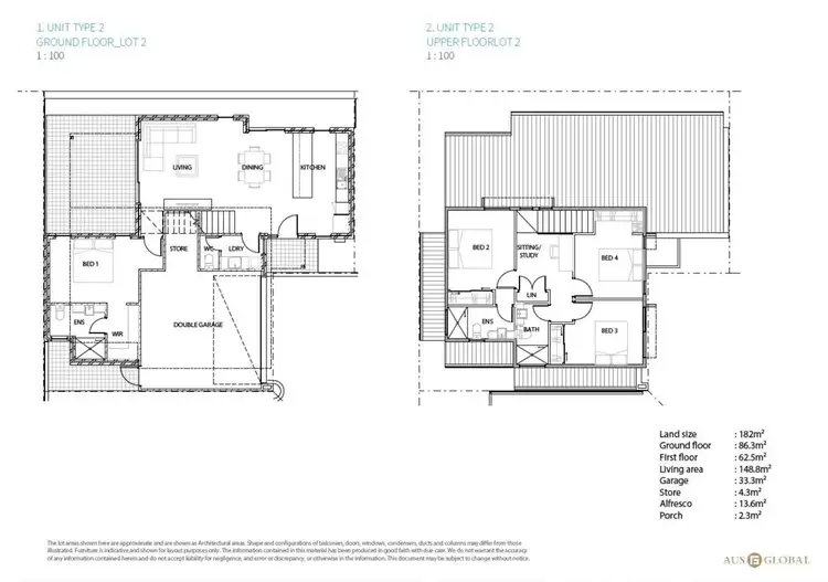 Floorplan of Homely townhouse listing, Lot 2 /6-16 Anthus Corner, Waterford WA 6152