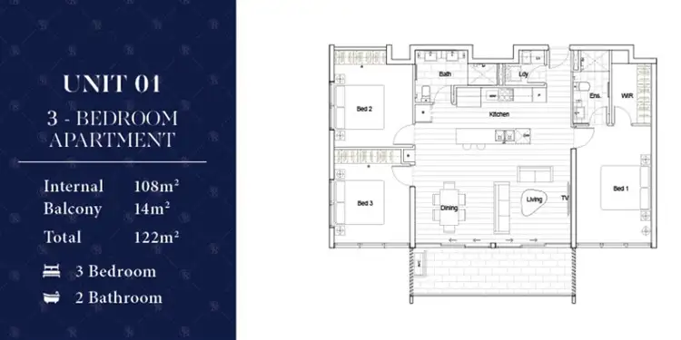 Floorplan of Homely apartment listing, Address available on request