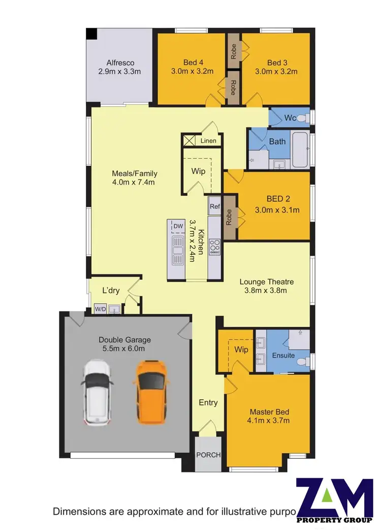 Floorplan of Homely house listing, Lot TBC Selbourne Street, Strathtulloh VIC 3338