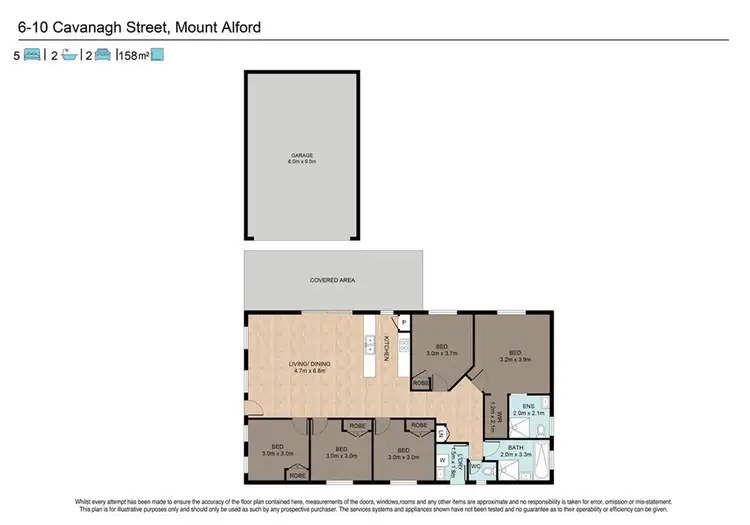 Floorplan of Homely house listing, 6 Cavanagh Street, Mount Alford QLD 4310