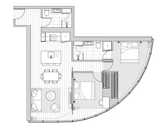Floorplan of Homely apartment listing, Address available on request