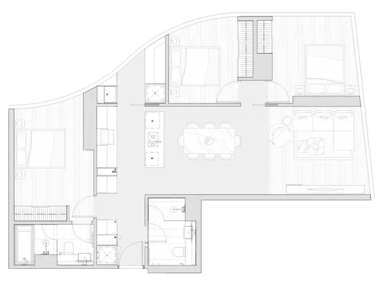 Floorplan of Homely apartment listing, Address available on request