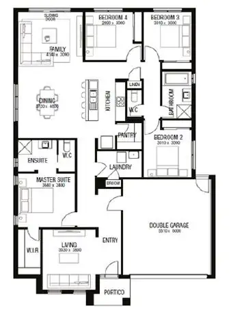 Floorplan of Homely house listing, Address available on request