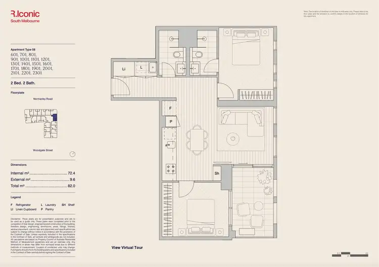 Floorplan of Homely apartment listing, Address available on request