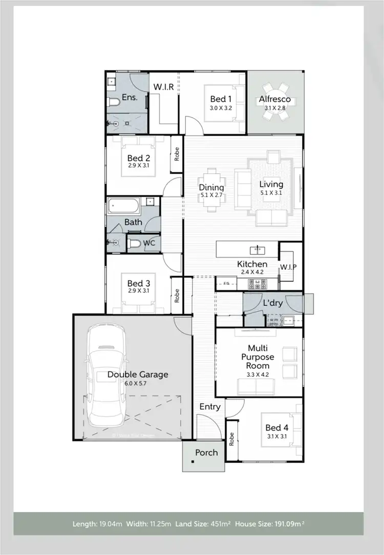 Floorplan of Homely house listing, Address available on request