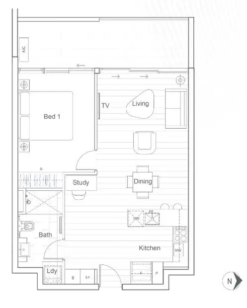 Floorplan of Homely apartment listing, Address available on request
