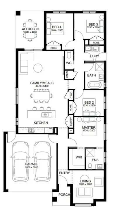 Floorplan of Homely house listing, Address available on request