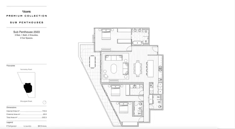 Floorplan of Homely apartment listing, Address available on request