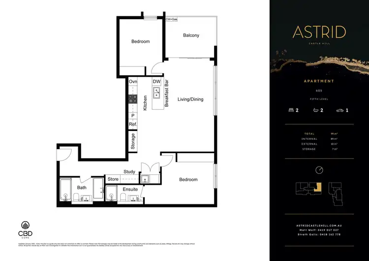 Floorplan of Homely apartment listing, Address available on request