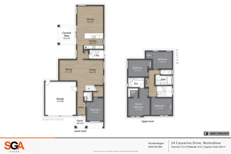 Floorplan of Homely house listing, 24 Casuarina Drive, Molendinar QLD 4214